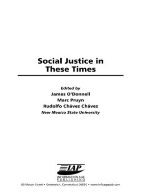 cover image of Social Justice in These Times